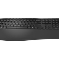 HP 685 Ergonomic Wireless Keyboard - Comfort and Productivity, Black