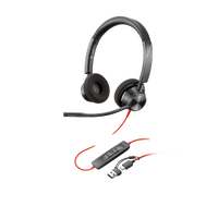 Poly BW 3320 Stereo USB-C HS +USB-C/A-8X219AA