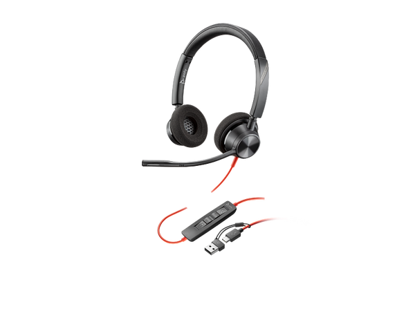 Poly BW 3320 Stereo USB-C HS +USB-C/A-8X219AA