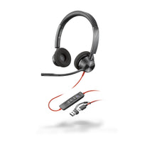 Poly Blackwire 3320 USB-A+C Headset