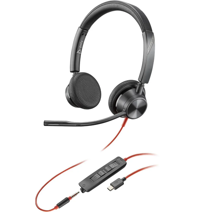Poly BW 3325 USB-C HS +3.5mmP +USB-C/A-8X221AA