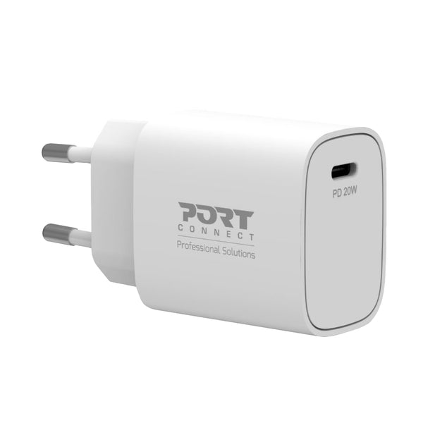 Port Connect 20W USB Type-C Pocket Wall Charger-900031-EU