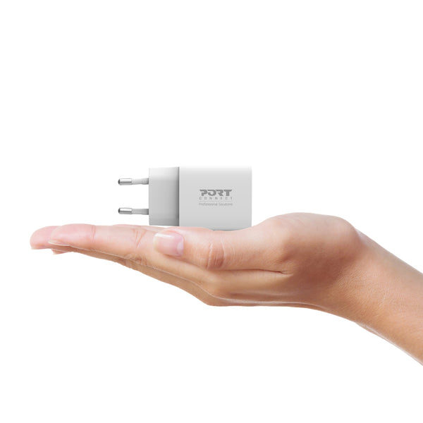 Port Connect 20W USB Type-C Pocket Wall Charger-900031-EU