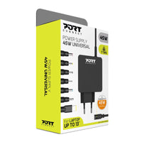 Port Connect 45W Universal Notebook Adapter-900090B