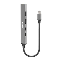 Port USB Type-C Hub 4 x USB + 1 x Charging Port-900163