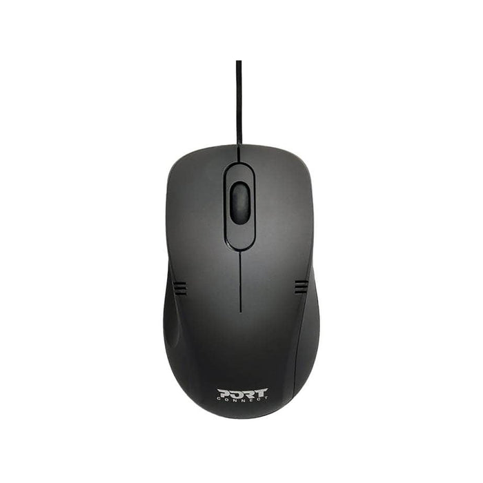 PORT PROFESSIONAL WIRED BLACK MOUSE,900400-PRO