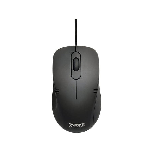 PORT PROFESSIONAL WIRED BLACK MOUSE,900400-PRO