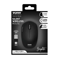 PORT 2.4GHZ COLLECTION II GRAPHITE WIRELESS MOUSE,900540