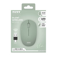 PORT 2.4GHZ COLLECTION II VERT OLIVE WIRELESS MOUSE ,900543