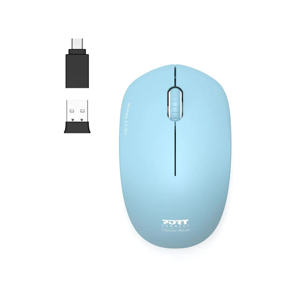 Port Connect Wireless Mouse – Azur