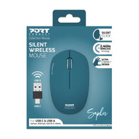 PORT 2.4GHZ COLLECTION II SAPPHIRE WIRELESS MOUSE,900545