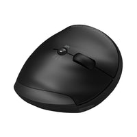 PORT CONNECT BLACK ERGONOMIC RECHARGEABLE BLUETOOTH MOUSE,900706-BT
