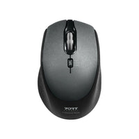 Port Connect Silent 1600DPI 3 Button Wireless Mouse - White-900714
