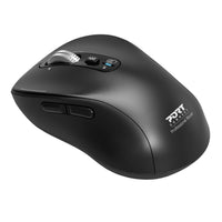 Port Connect Bluetooth Mouse: Rechargeable Wireless Ergonomic Expert Mouse in Black