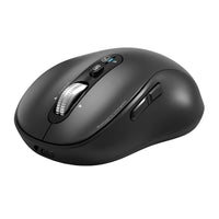 Port Connect Bluetooth Mouse: Rechargeable Wireless Ergonomic Expert Mouse in Black