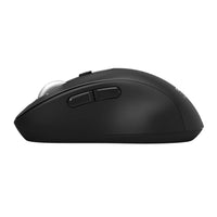 Port Connect Bluetooth Mouse: Rechargeable Wireless Ergonomic Expert Mouse in Black