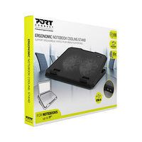 PORT 2 FAN COOLER NOTEBOOK STAND,901099