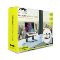 PORT ALUMINIUM ERGONOMIC NOTEBOOK STAND,901103
