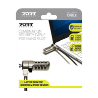 Port Connect Nano Slot Security Combination Cable-901221