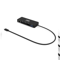 Port USB Type-C to 1 x RJ45|1 x USB3.0 SS|1 x Type-C 85W PD|1 x HDMI2.0|1 x VGA 30cm Cable Dock - Black-901909