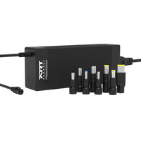 250W Universal Laptop Charger: Port Connect, 8 Tips, Fast Charge. For Gaming & Workstation. Lenovo, HP, Dell Compatible.