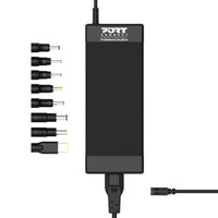 250W Universal Laptop Charger: Port Connect, 8 Tips, Fast Charge. For Gaming & Workstation. Lenovo, HP, Dell Compatible.