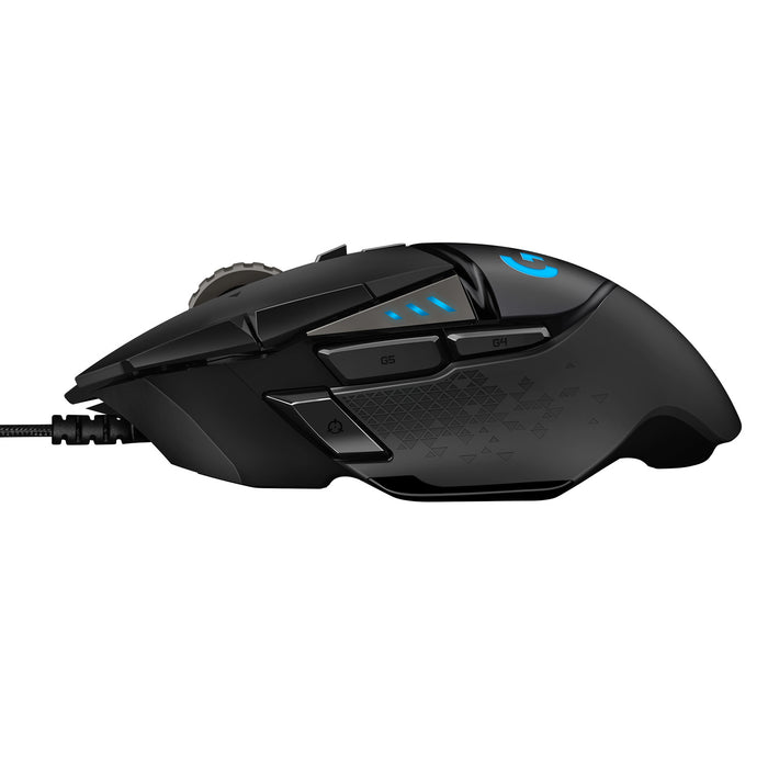 Logitech G502 Hero Wired Gaming Mouse - Black-910-005471