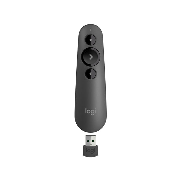 LOGITECH R500S RED LASER PRESENTATION REMOTE WITH WIRELESS MINI RECEIVER