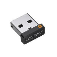 Logitech USB Unifying Receiver With 2.4GHz Wireless Technology-910-005931