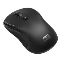 Port Connect Wireless Mouse - Bluetooth, Rechargeable, Ergonomic Design