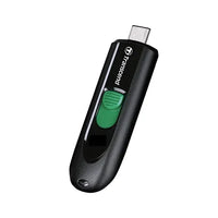 TRANSCEND 128GB JF790C USB C (5Gpbs) CAPLESS FLASH DRIVE - BLACK AND GREEN-TS128GJF790C