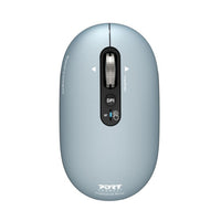 Port Connect PURE MAC Rechargeable Wireless and Bluetooth Mouse - Storm-910500