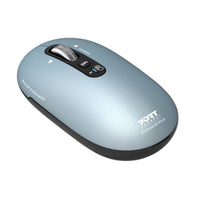 Port Connect PURE MAC Rechargeable Wireless and Bluetooth Mouse - Storm-910500