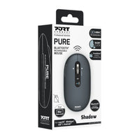 Port Connect PURE MAC Rechargeable Wireless and Bluetooth Mouse - Shadow-910501