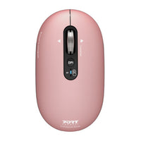 Port Connect PURE MAC Rechargeable Wireless and Bluetooth Mouse - Copper Rose-910503