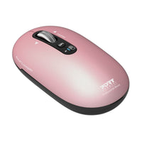 Port Connect PURE MAC Rechargeable Wireless and Bluetooth Mouse - Copper Rose-910503