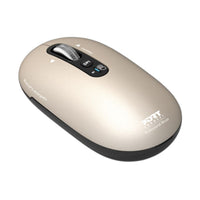 Port Connect PURE MAC Rechargeable Wireless and Bluetooth Mouse - Pearl-910504
