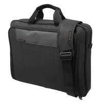 EVERKI ADVANCE BRIEFCASE | Fits up to 16 inch laptops | Trolley handle pass-through | Ergonomic two-way shoulder strap Everki