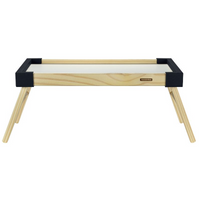 Tramontina Wooden Tray with Folding Legs - Perfect for Breakfast in Bed