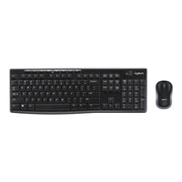 LOGITECH WIRELESS MOUSE & KEYBOARD COMBO MK270 BLK - LOG-920-004509