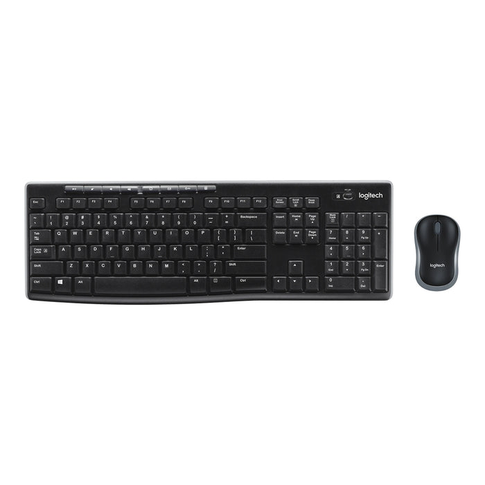 LOGITECH WIRELESS MOUSE & KEYBOARD COMBO MK270 BLK - LOG-920-004509