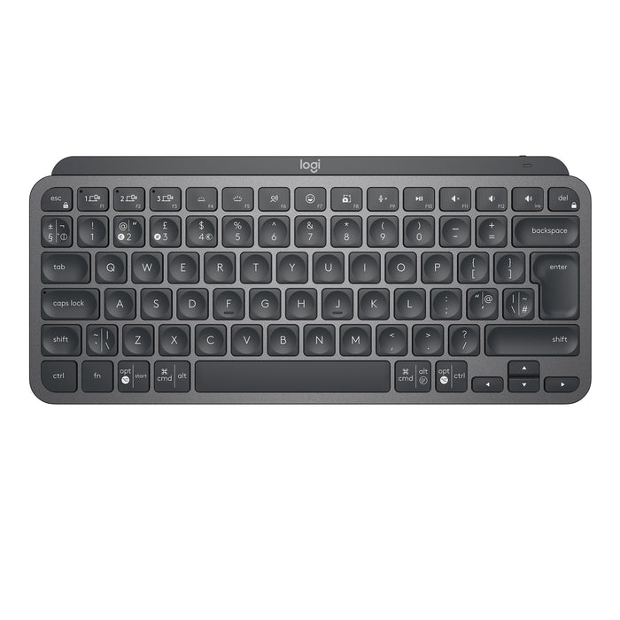 Logitech MX Keys Mini Minimalist Wireless Illuminated Keyboard - Graphite-920-010498