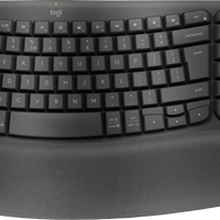 LOGITECH CORDLESS KEYBOARD WAVE KEYS - GRAPHITE