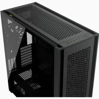 7000D Airflow Black Tempered Glass Full Tower; 6x 3.5'' |  4x 2.5'' Drive Bays ; 480mm Radiator Compatible; 3x140mm fan incl-CC-9011218-WW