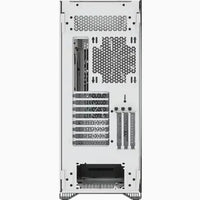 7000D Airflow White Tempered Glass Mid-Tower; 6x 3.5'' |  4x 2.5'' Drive Bays ; 480mm Radiator Compatible; 3x140mm fan incl