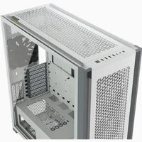 7000D Airflow White Tempered Glass Mid-Tower; 6x 3.5'' |  4x 2.5'' Drive Bays ; 480mm Radiator Compatible; 3x140mm fan incl