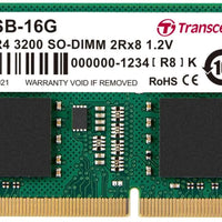 TRANSCEND JET MEMORY 16GB DDR4-3200 NOTEBOOK SO-DIMM 2RX8 CL22 Transcend
