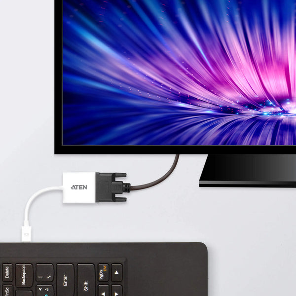 Aten Mini Display Port to DVI Adapter