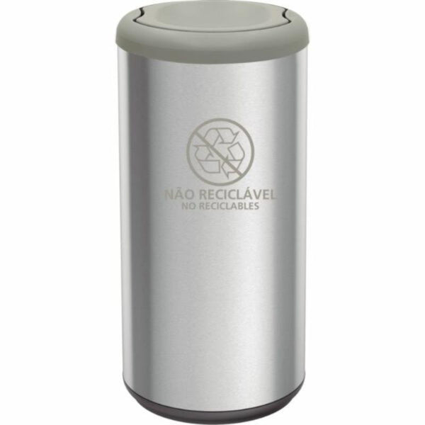 Tramontina Stainless Steel Bin 40L - Scotch Brite Finish - 94539/206