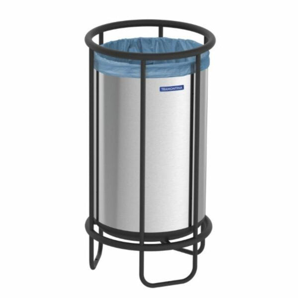Tramontina Casena Stainless Steel Bin- Scotch Brite Finish, 65L - 94539/464